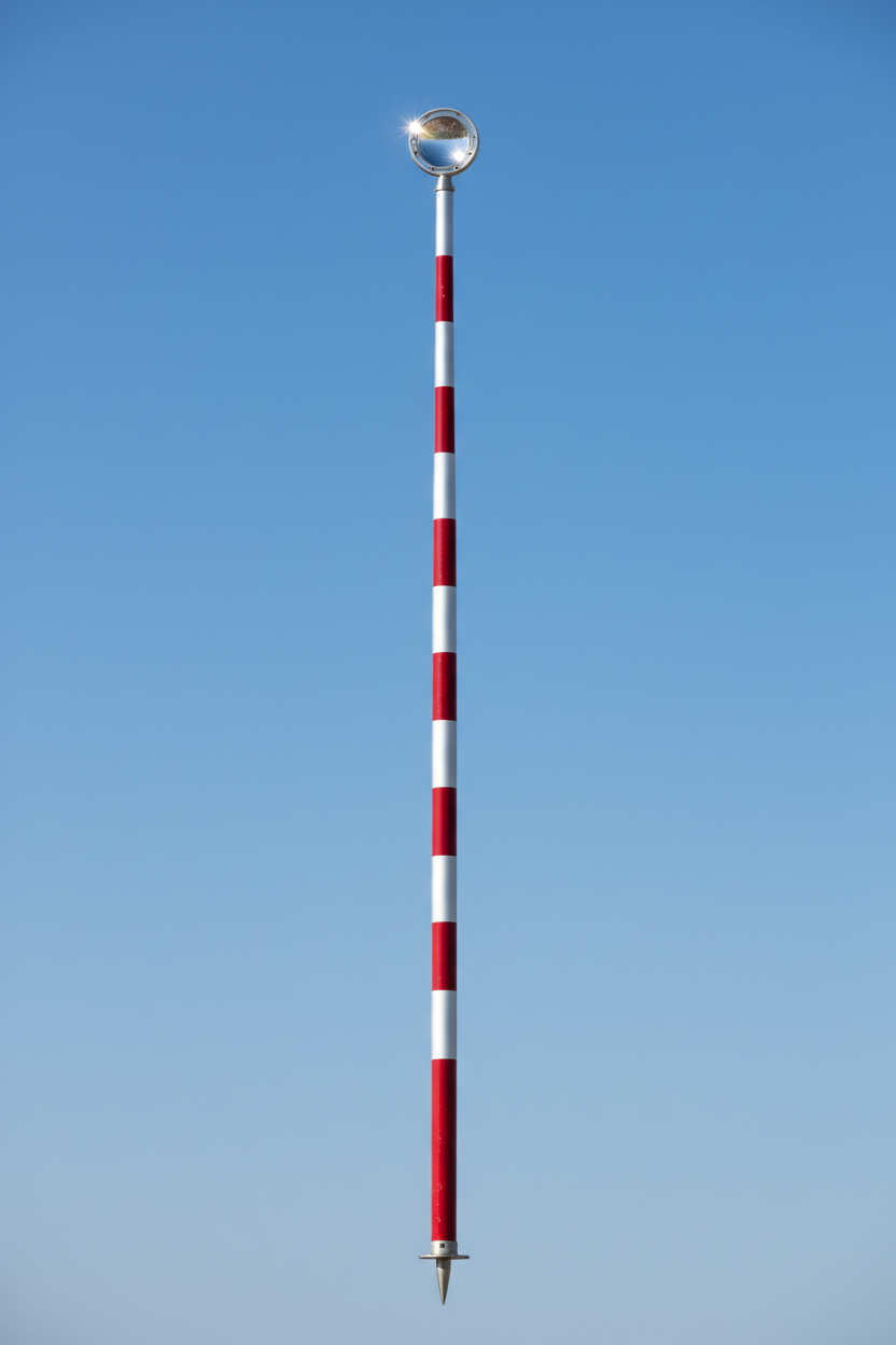 Compression-Lock Prism Pole — 15 ft